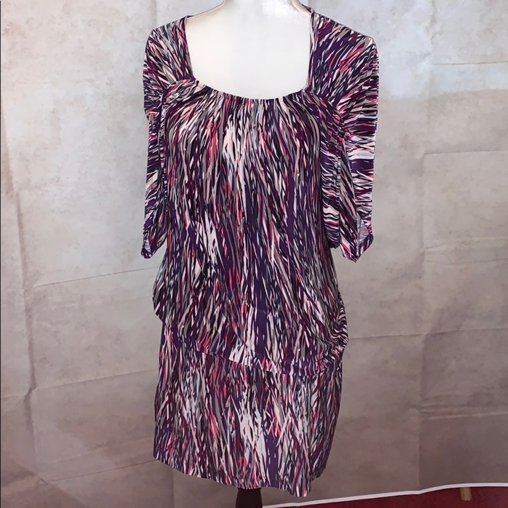 Splashes of Color Adorn this Comfy Dress